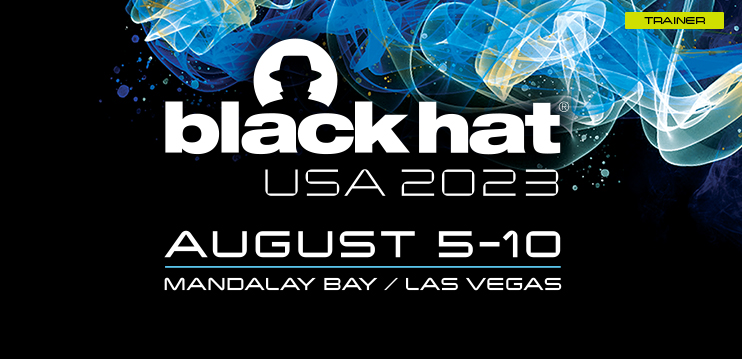 Training at BlackHat USA 2023