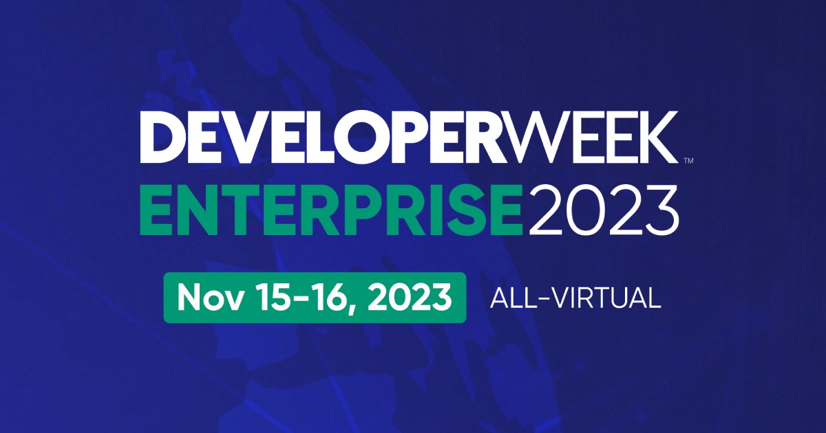 DeveloperWeek Enterprise 2023